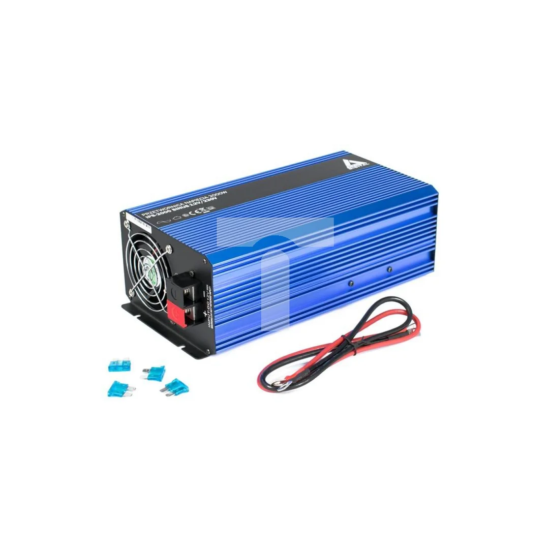 Przetwornica napięcia 12 VDC / 230 VAC SINUS IPS-2000S 2000W