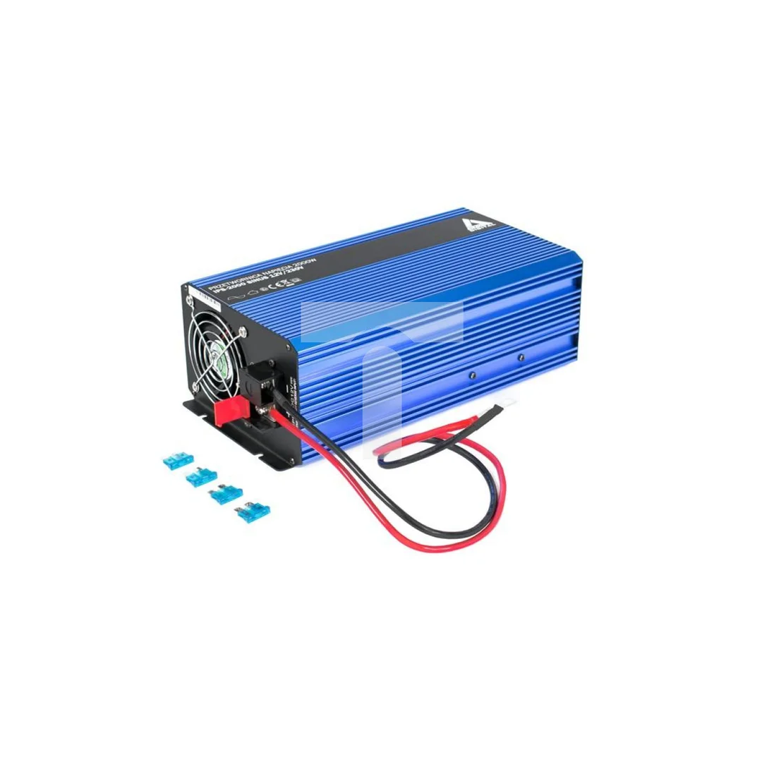 Przetwornica napięcia 12 VDC / 230 VAC SINUS IPS-2000S 2000W