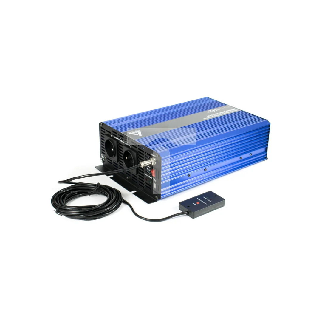 Przetwornica napięcia 12 VDC / 230 VAC SINUS IPS-3000S 3000W