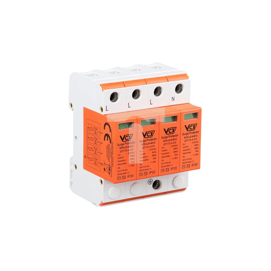 Ogranicznik przepięć Typ T1+T2 4P 7kA 1,5kV