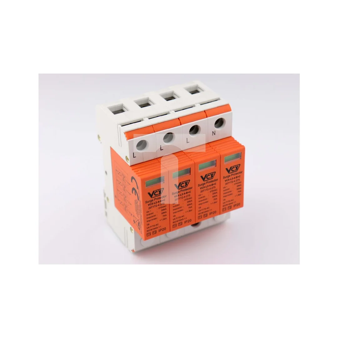 Ogranicznik przepięć Typ T1+T2 4P 7kA 1,5kV