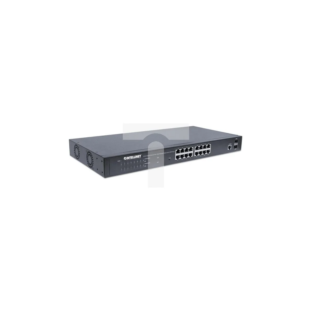 Gigabit Switch 16X 10/100/1000 RJ45 Poe+ 2X Sfp Managed 561341