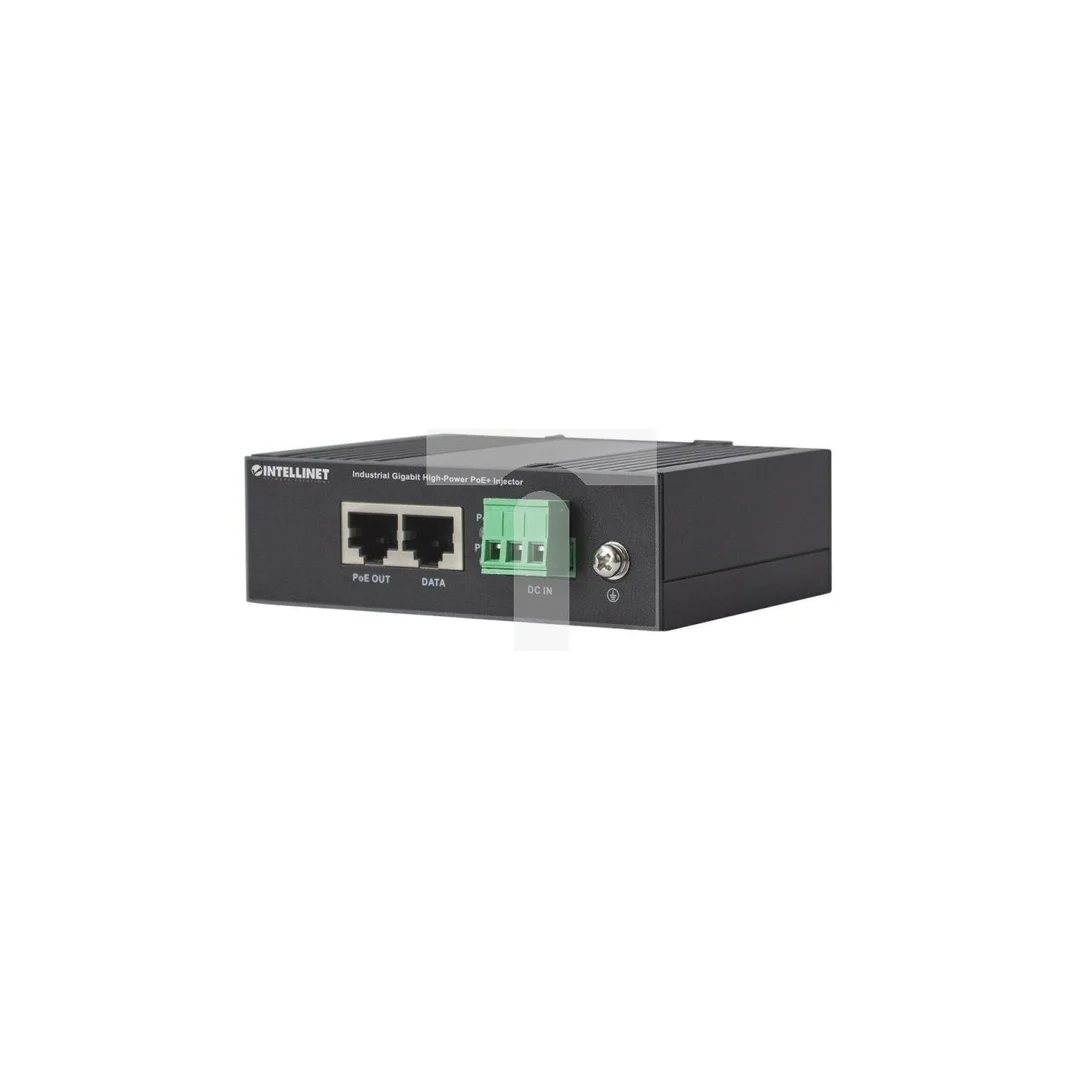 Przemysłowy zasilacz PoE+ 30W, 1x RJ45 Gigabit DIN