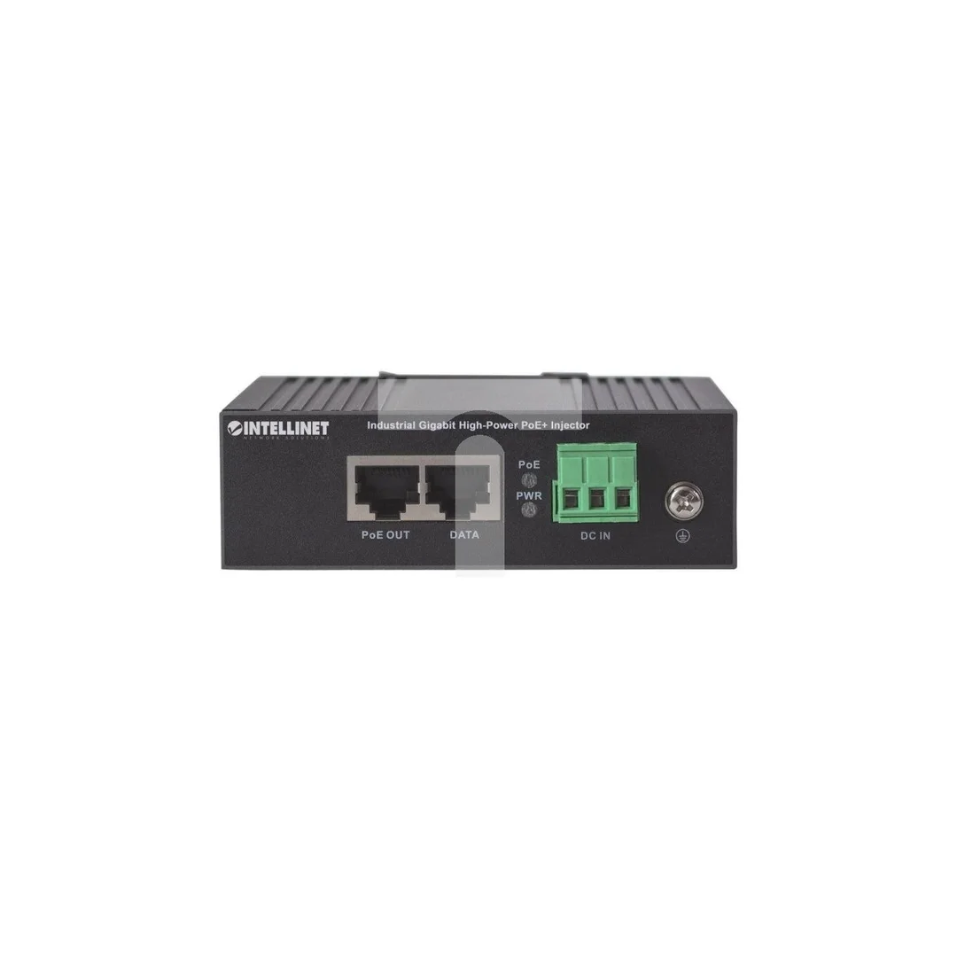 Przemysłowy zasilacz PoE+ 30W, 1x RJ45 Gigabit DIN