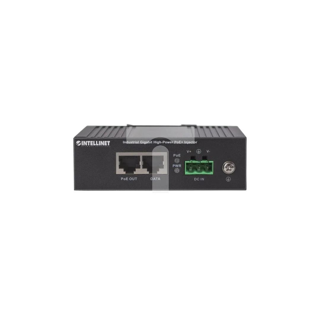 Przemysłowy zasilacz PoE+ 30W, 1x RJ45 Gigabit DIN