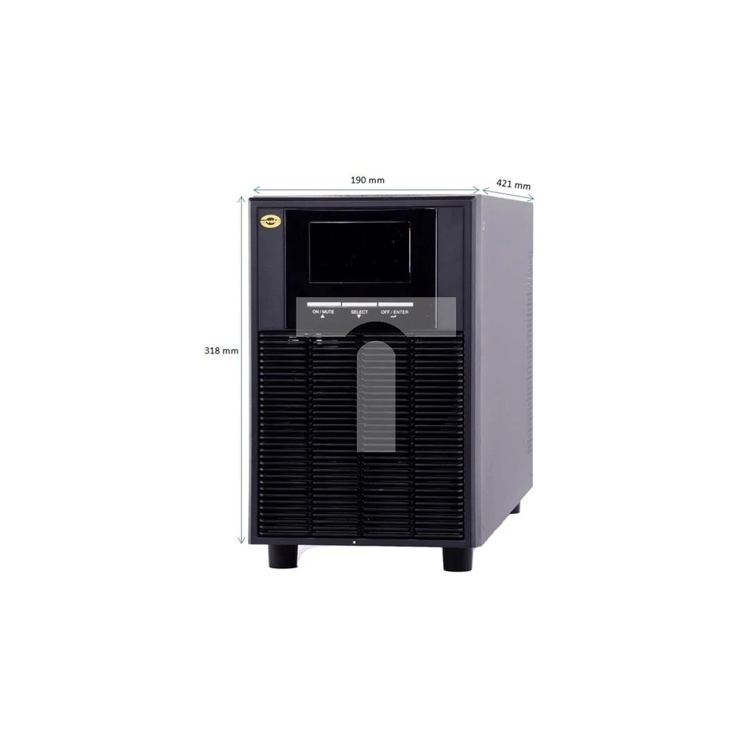 Zasilacz awaryjny UPS Orvaldi VT3K on-line Tower 3000VA/2700W czysta sinusoida VWPP3K