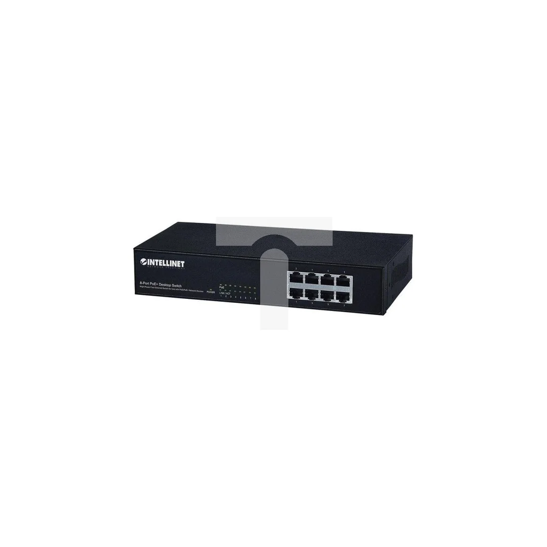 Switch Ethernet 8x 10/100Mbps RJ45 PoE/PoE+ Endspan Desktop