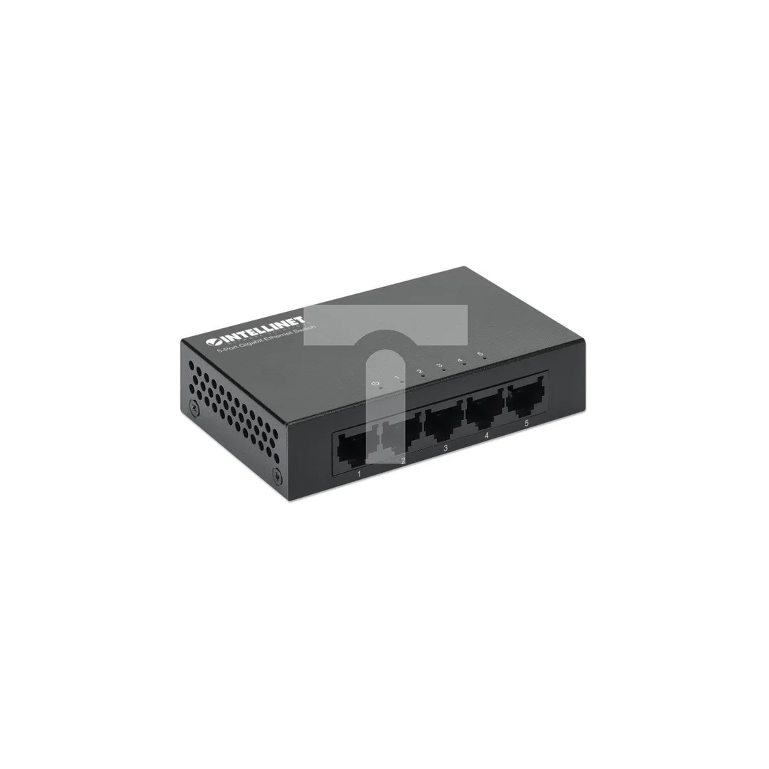 Switch Gigabit 5x 10/100/1000Mbps RJ45 Metalowy Desktop