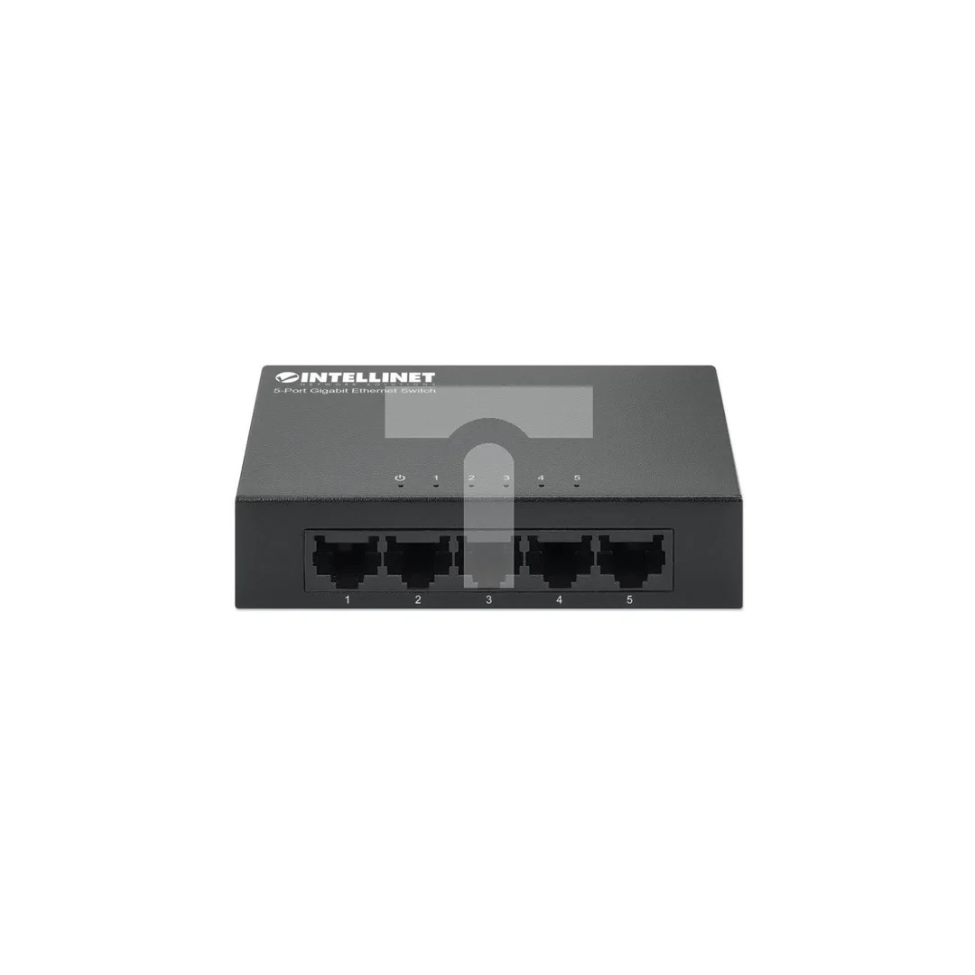 Switch Gigabit 5x 10/100/1000Mbps RJ45 Metalowy Desktop