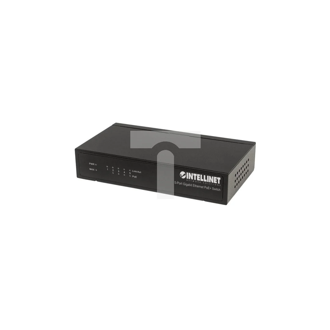 Switch Gigabit 5 portów RJ45 POE+, desktop