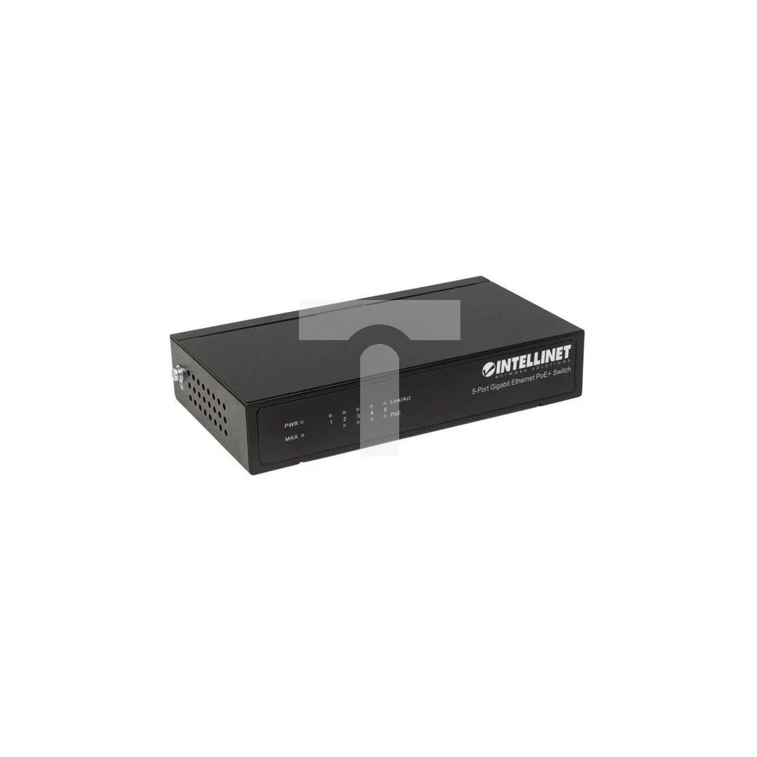 Switch Gigabit 5 portów RJ45 POE+, desktop