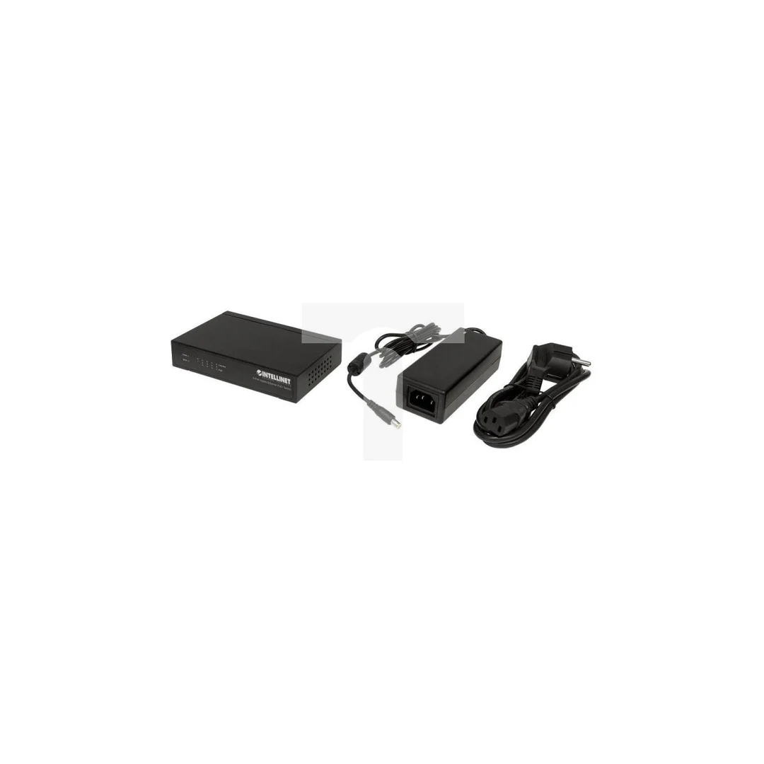 Switch Gigabit 5 portów RJ45 POE+, desktop