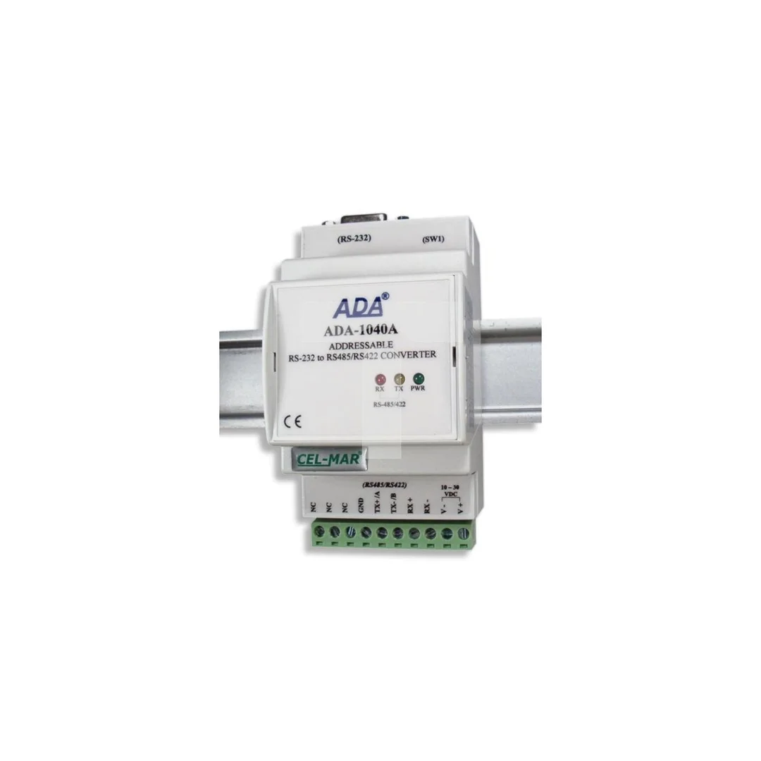 Adresowalny konwerter prędkości i formatu danych RS-232 na RS-485/RS-422 ADA-1040A-23-3
