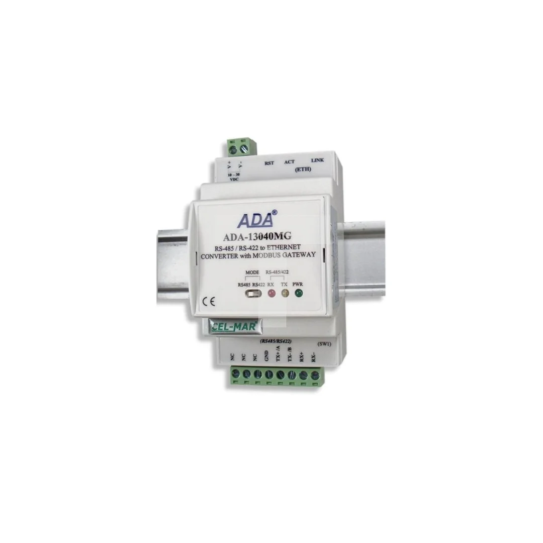 Konwerter ETHERNET na RS485/422 z MODBUS GATEWAY ADA-13040MG-1-23-3