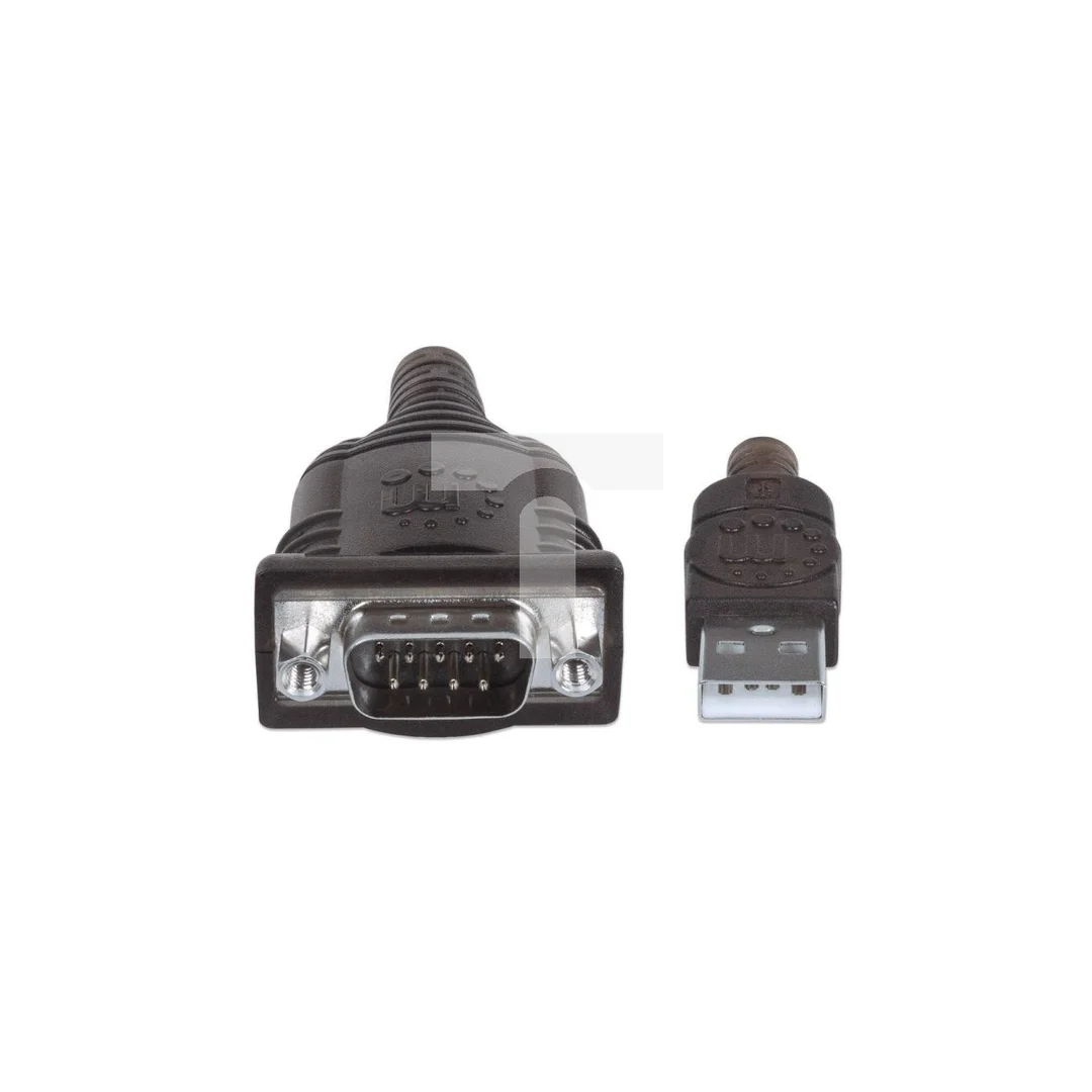 Konwerter Adapter USB na RS232/COM/DB9 M/M na Kablu 45cm