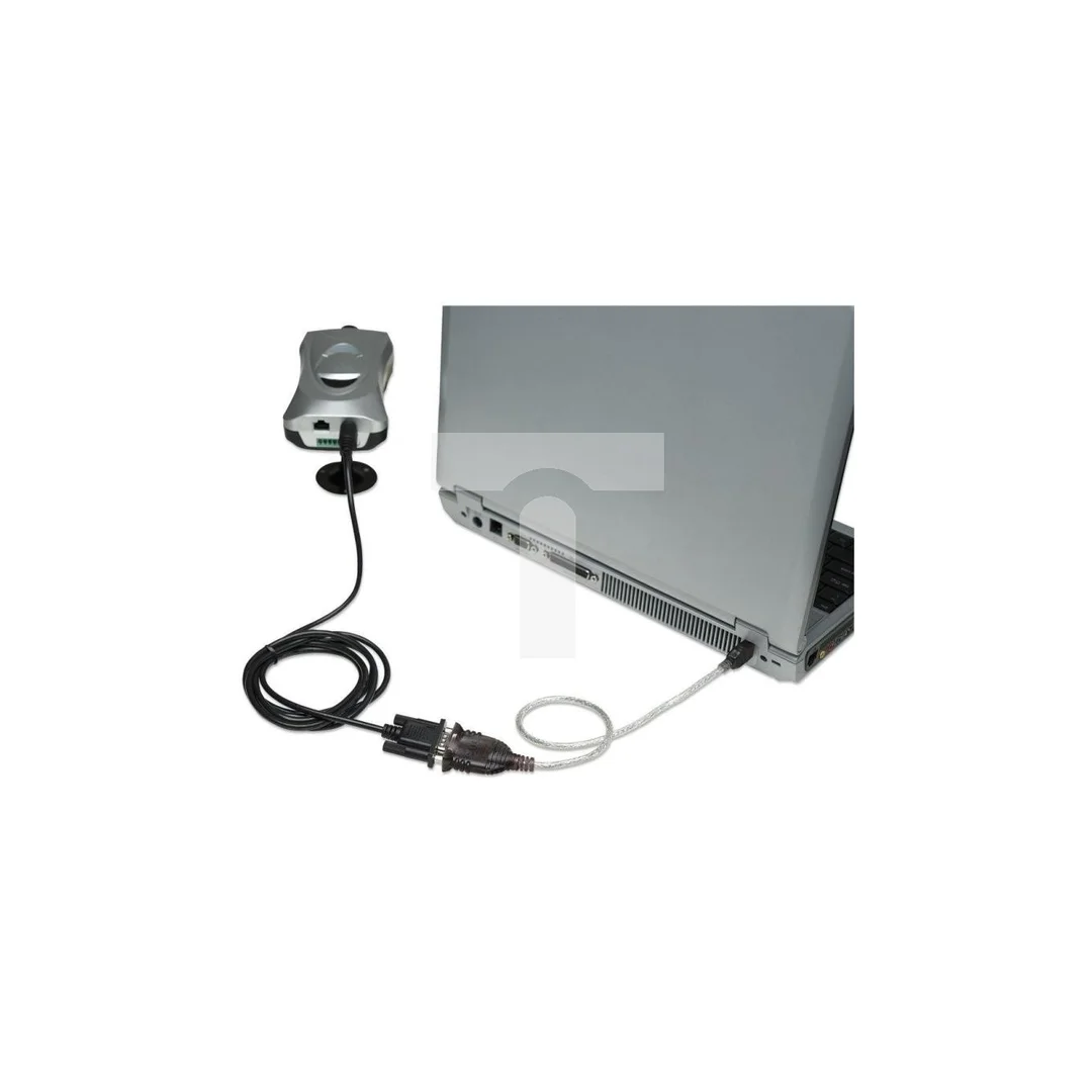 Konwerter Adapter USB na RS232/COM/DB9 M/M na Kablu 45cm