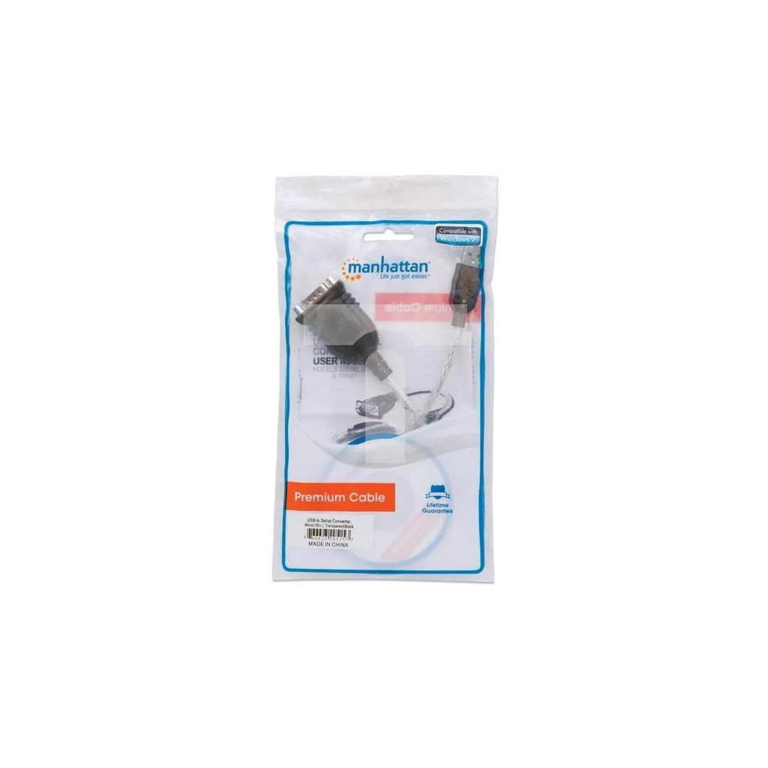 Konwerter Adapter USB na RS232/COM/DB9 M/M na Kablu 45cm