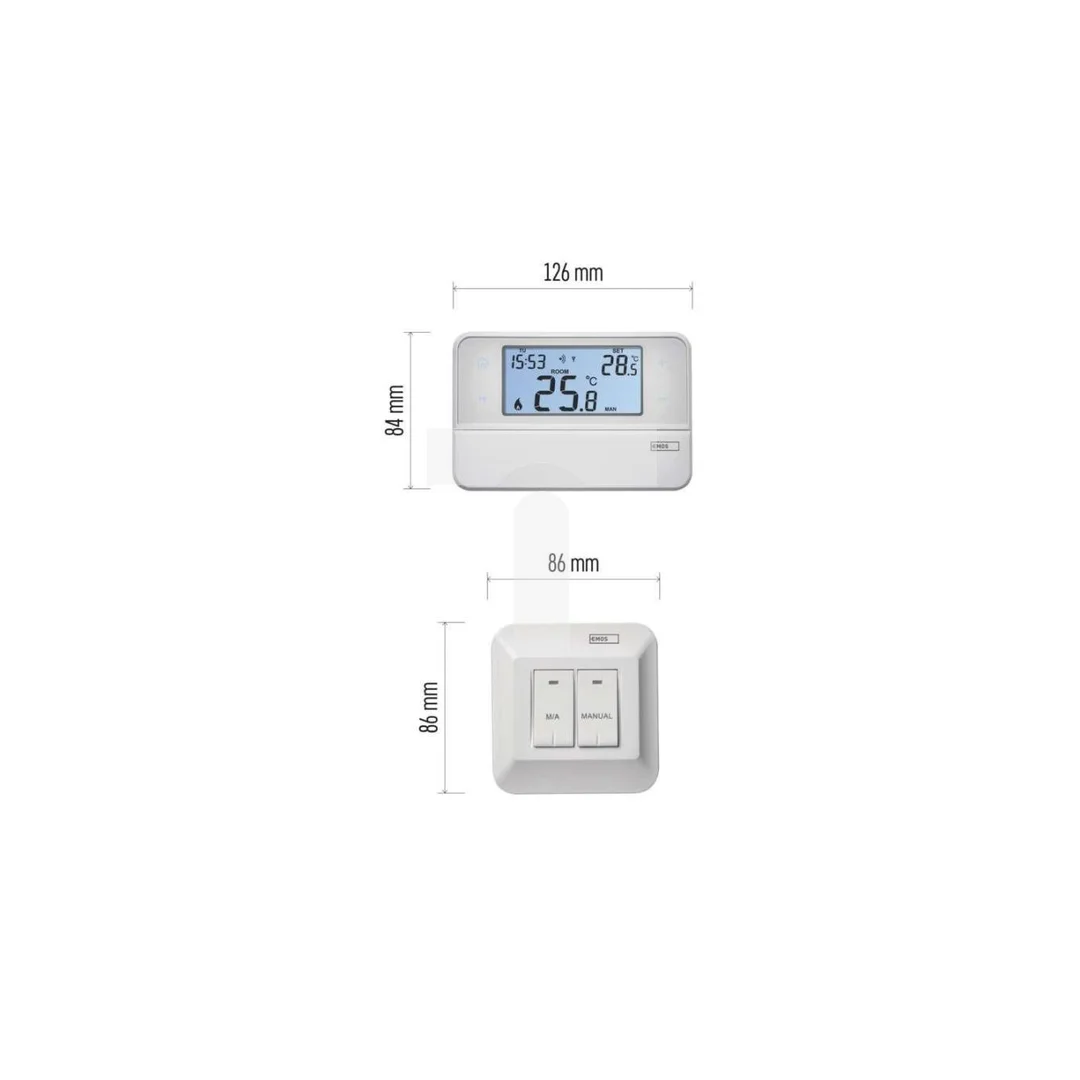 Termostat bezprzewodowy OpenTherm P5616OT P5616OT