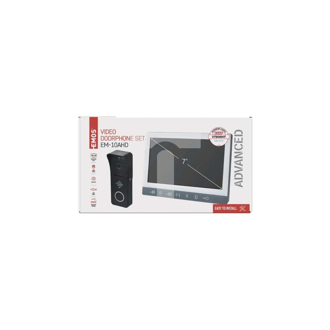 Wideodomofon 7 EM-10AHD srebrny H3010