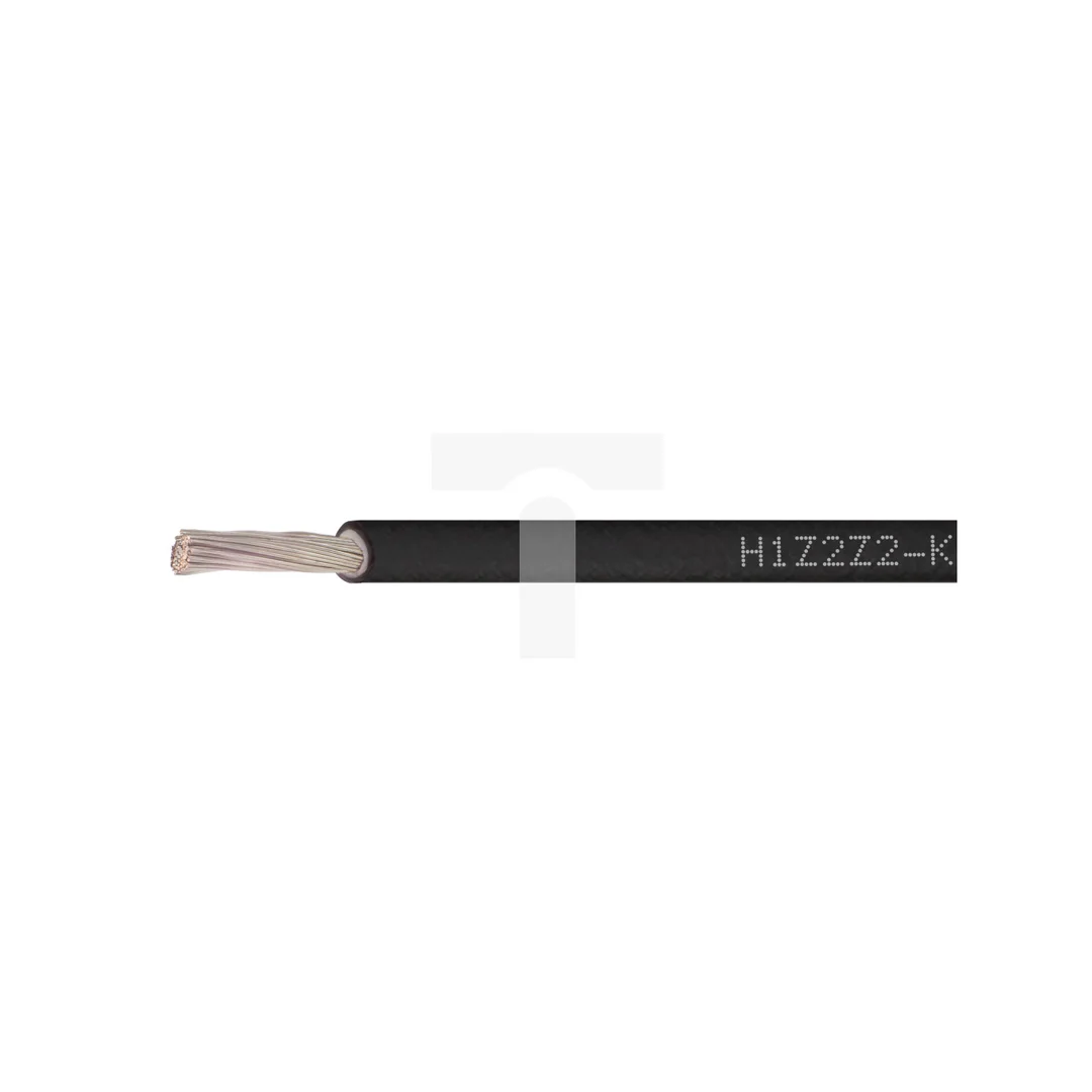 Kabel solarny fotowoltaiczny H1Z2Z2-K 1,0/1,5kV 4mm2 czarny NEKU /50m/