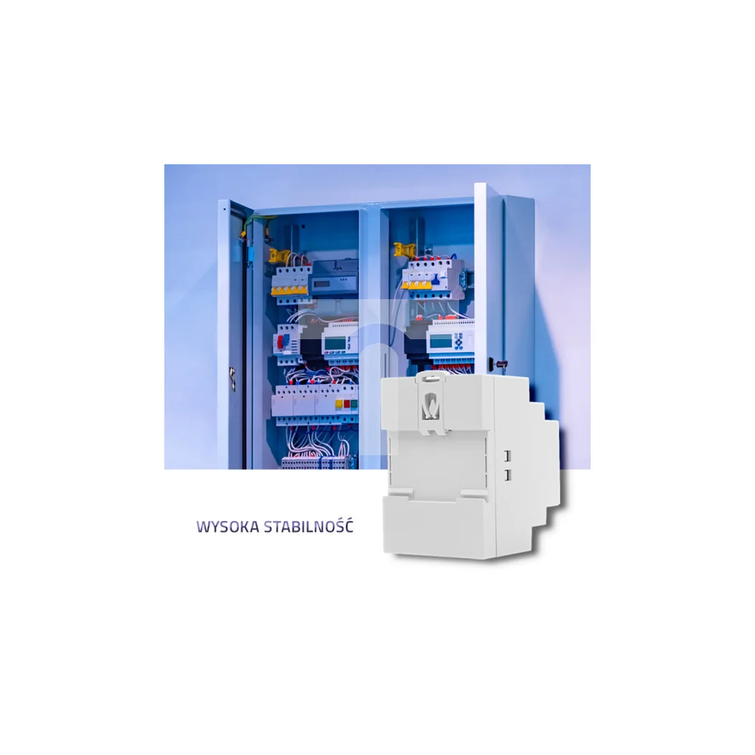 Qoltec Zasilacz na szynę DIN 85.2W 12V 7.1A Szary
