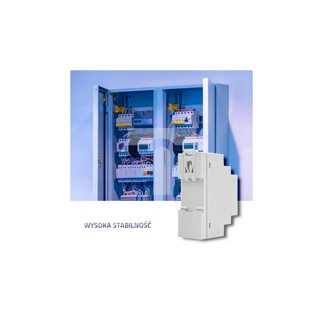 Qoltec Zasilacz na szynę DIN 24W 12V 2A Szary