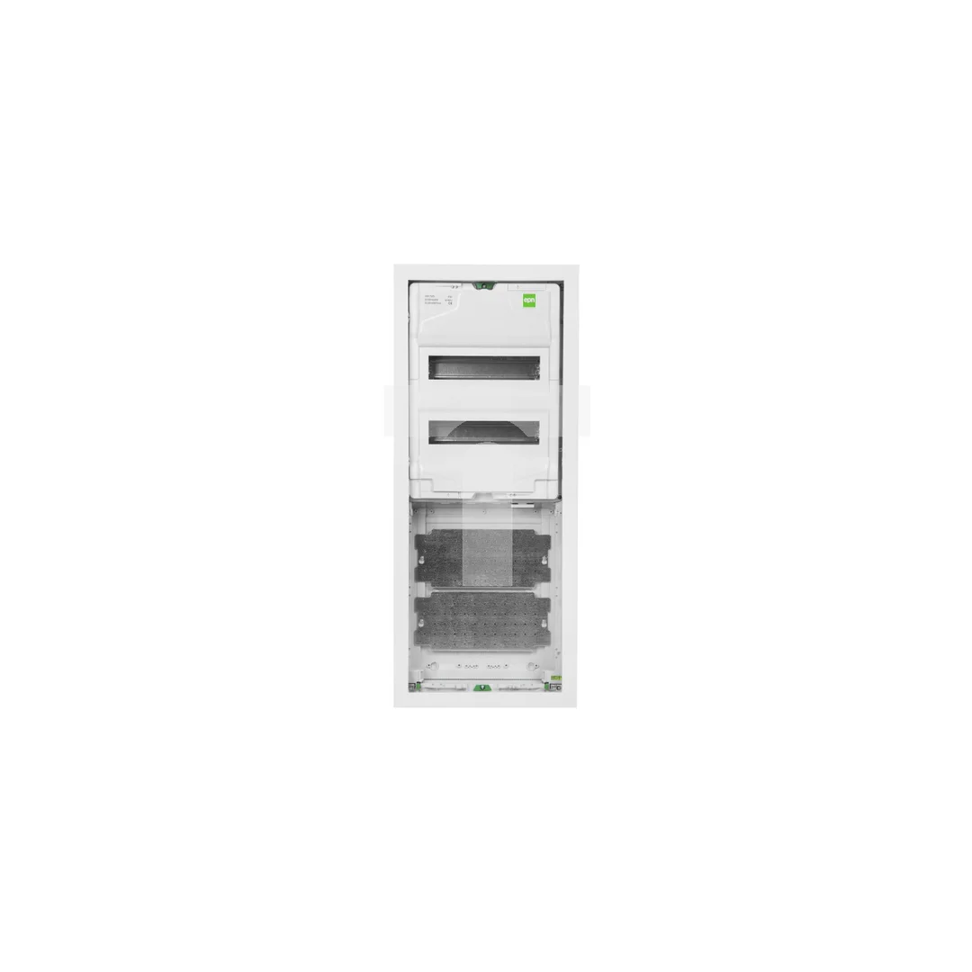 Rozdzielnica modułowa MSF TWIN RP 2x12 (N+PE) + 2x12 podtynkowa multimedialna IK05 IP30 2015-02