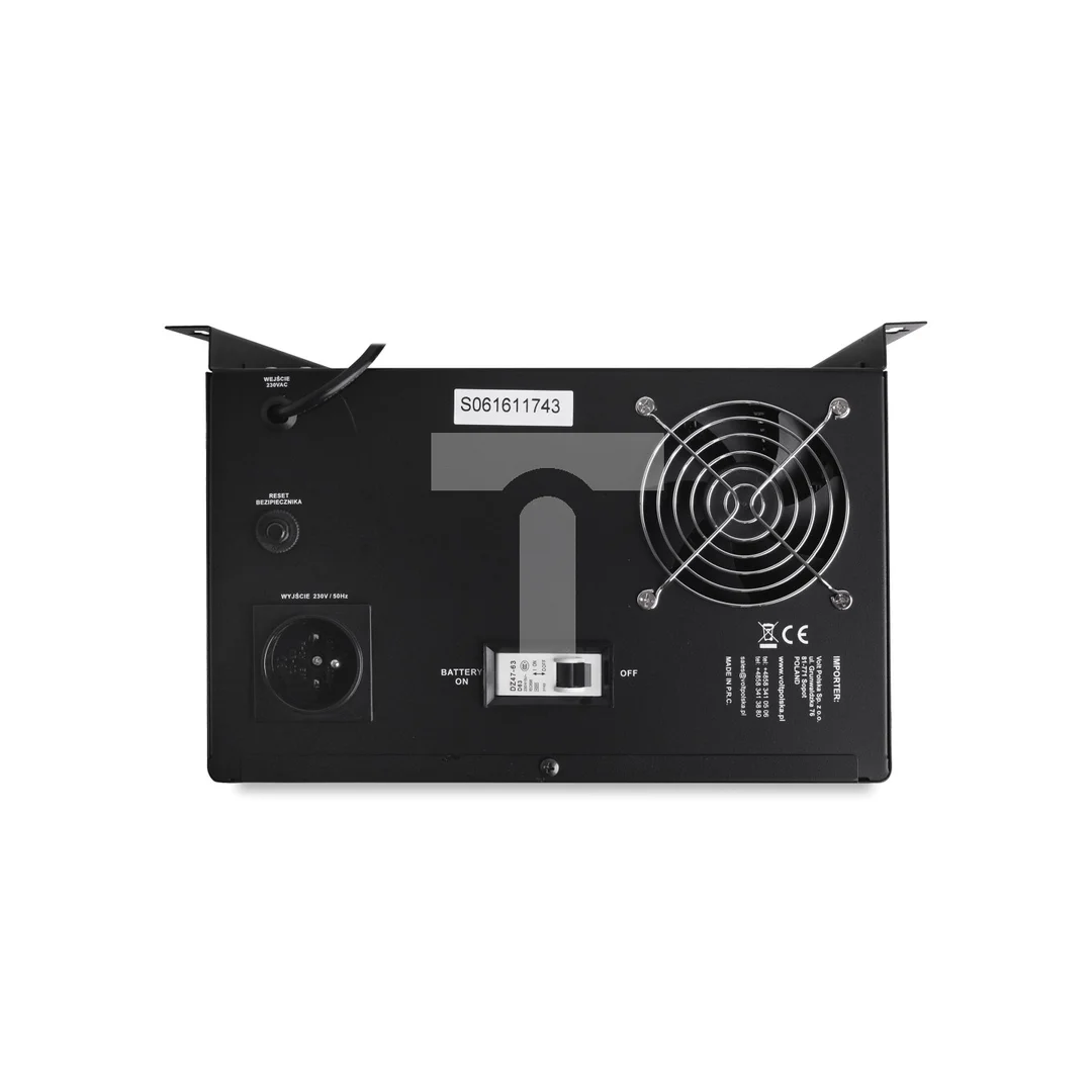 Zasilacz awaryjny SINUS 12V 800VA 10A + Akumulator 55Ah VOLT