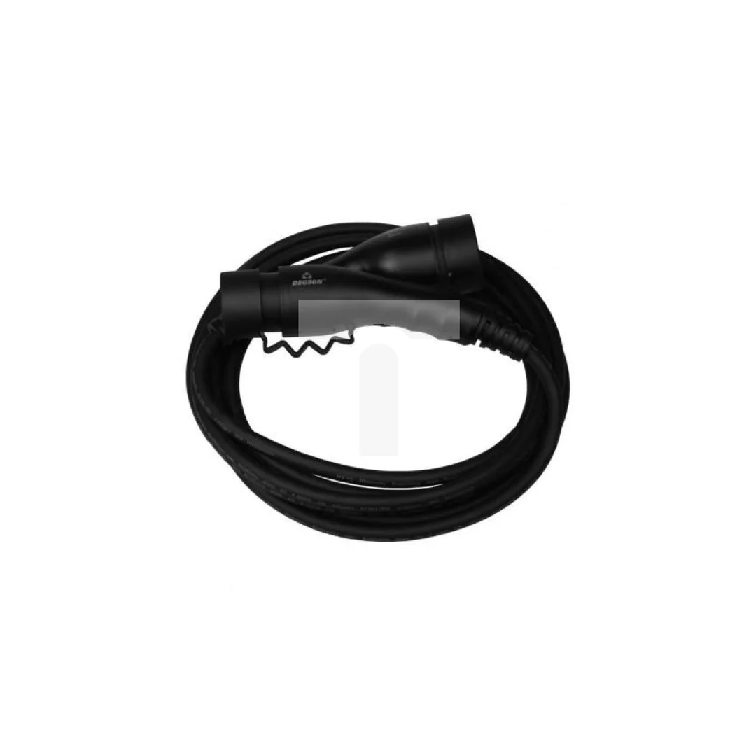 Kabel do ładowania samochodów elektrycznych AC 230V 32A 7.3kW 5m TYP 2 IP54 3220