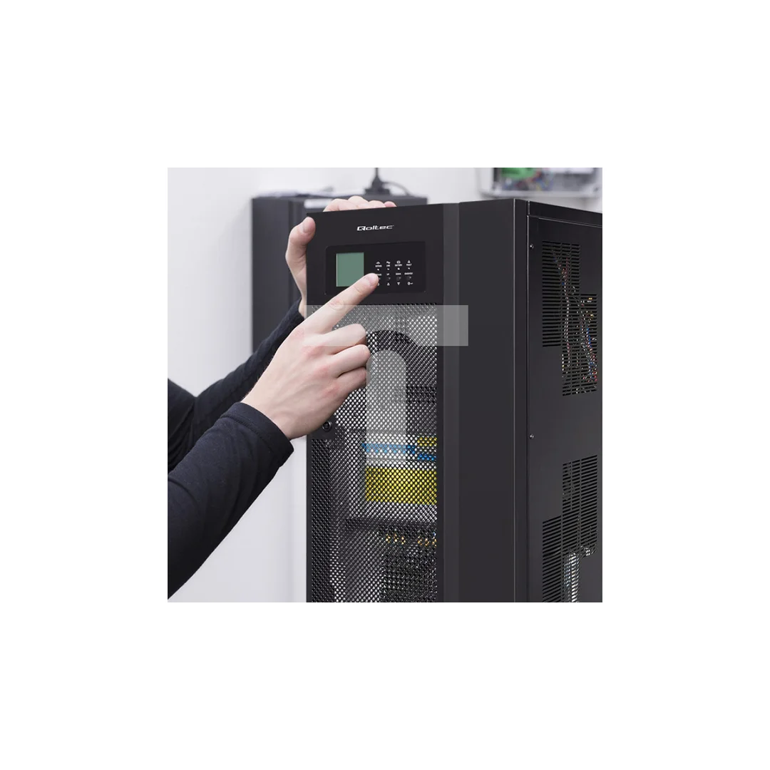 Qoltec Zasilacz awaryjny UPS 3-fazowy 10kVA 8kW LCD SNMP