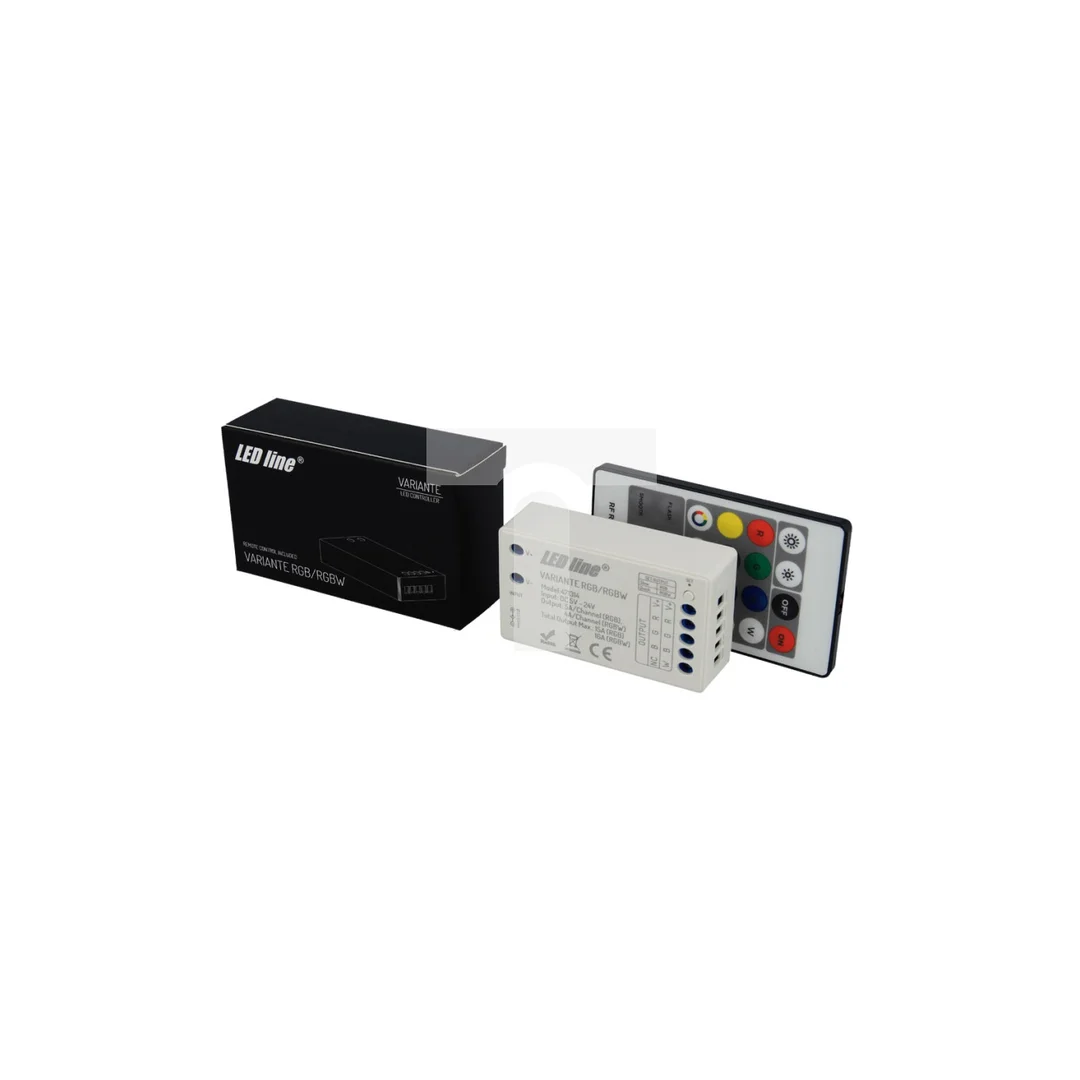 Sterownik LED kontroler VARIANTE RF RGB/RGBW + pilot/471314/ 3 lata gwar.