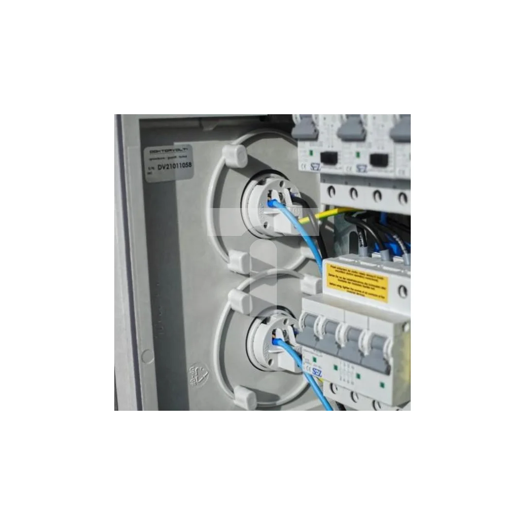 Słupek dystrybucyjny CV-CAMP RCBO 4x230 CEE Camp DV 7914