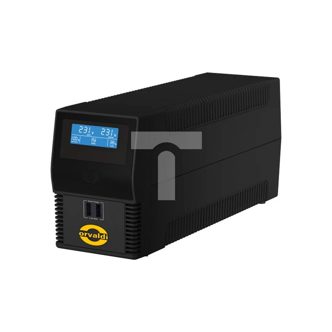 Zasilacz awaryjny Orvaldi i800LCD 800VA/480W line -interactive ID800CH