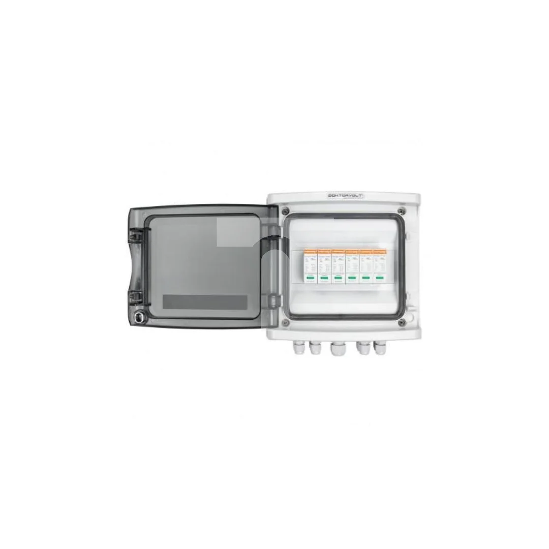 Rozdzielnica PV Fotowoltaiczna Solarna Mersen 2-Stringowa DC 1000V T2 PG Doktorvolt 4425