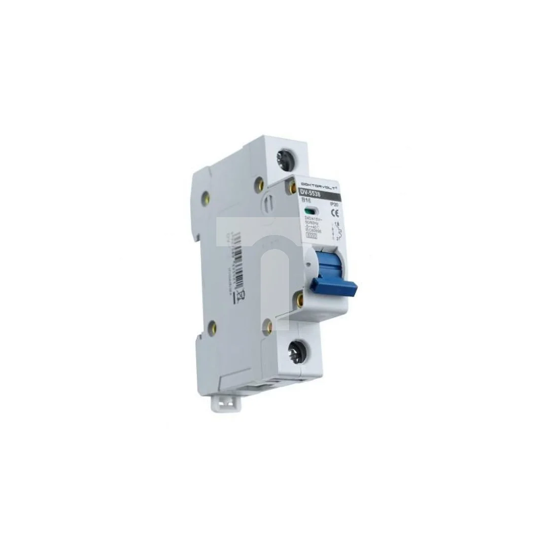 Wyłącznik nadprądowy 1P B 16A 6kA AC 5538
