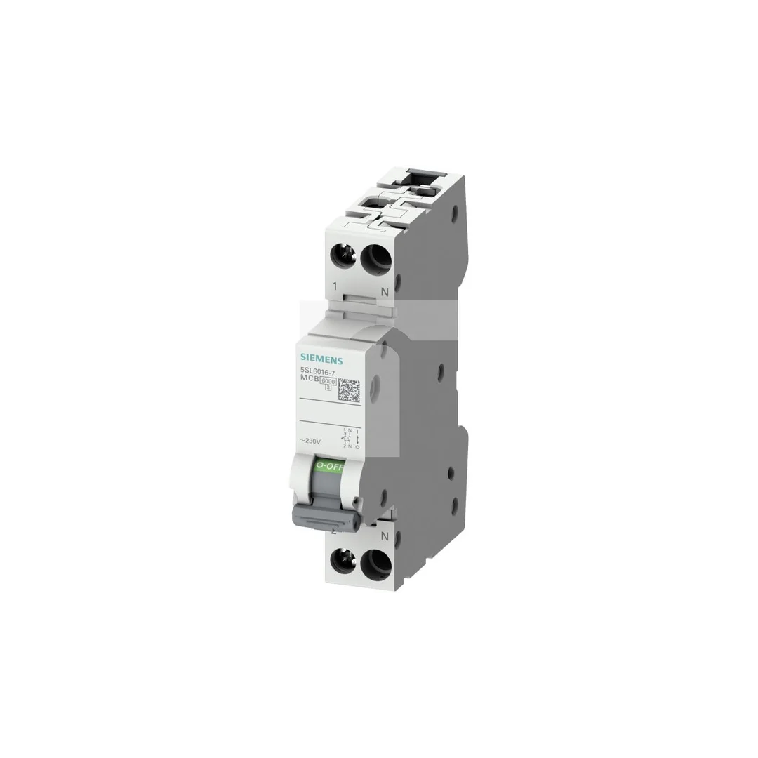 Wyłącznik nadprądowy 1+N C 4A 6kA AC SENTRON 5SL6004-7