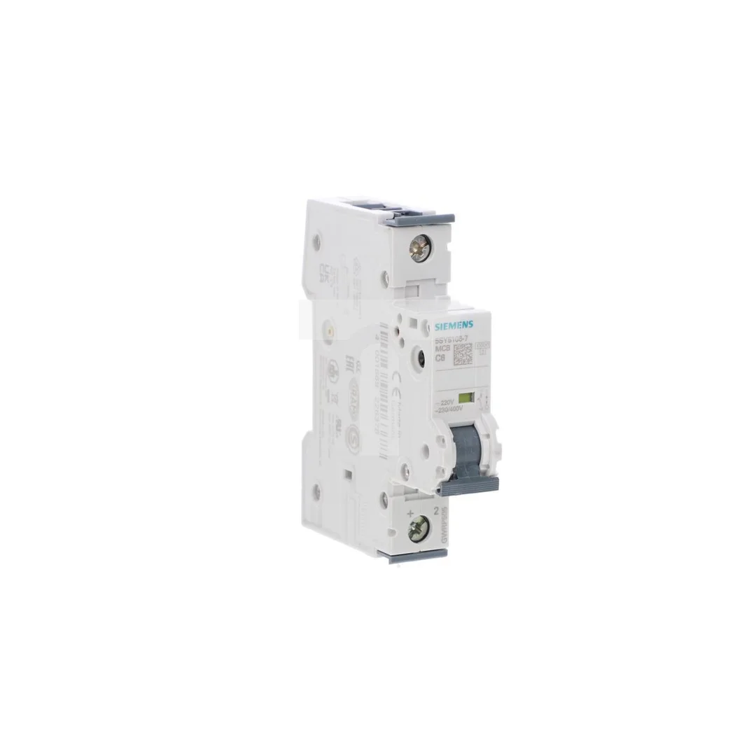 Wyłącznik nadprądowy 1P C 6A 10kA AC SENTRON 5SY5106-7