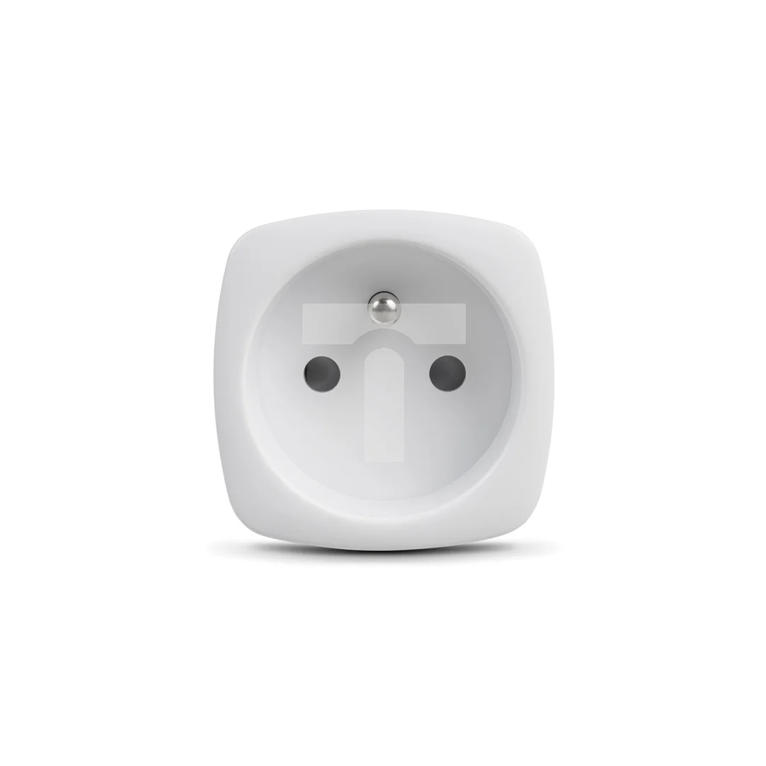 Zdalnie sterowane gniazdko WiFi GreenBlue, Android/iOS/Alexa/Google Home, zuż. energii, timer, max 3680W, typ E, GB720 E