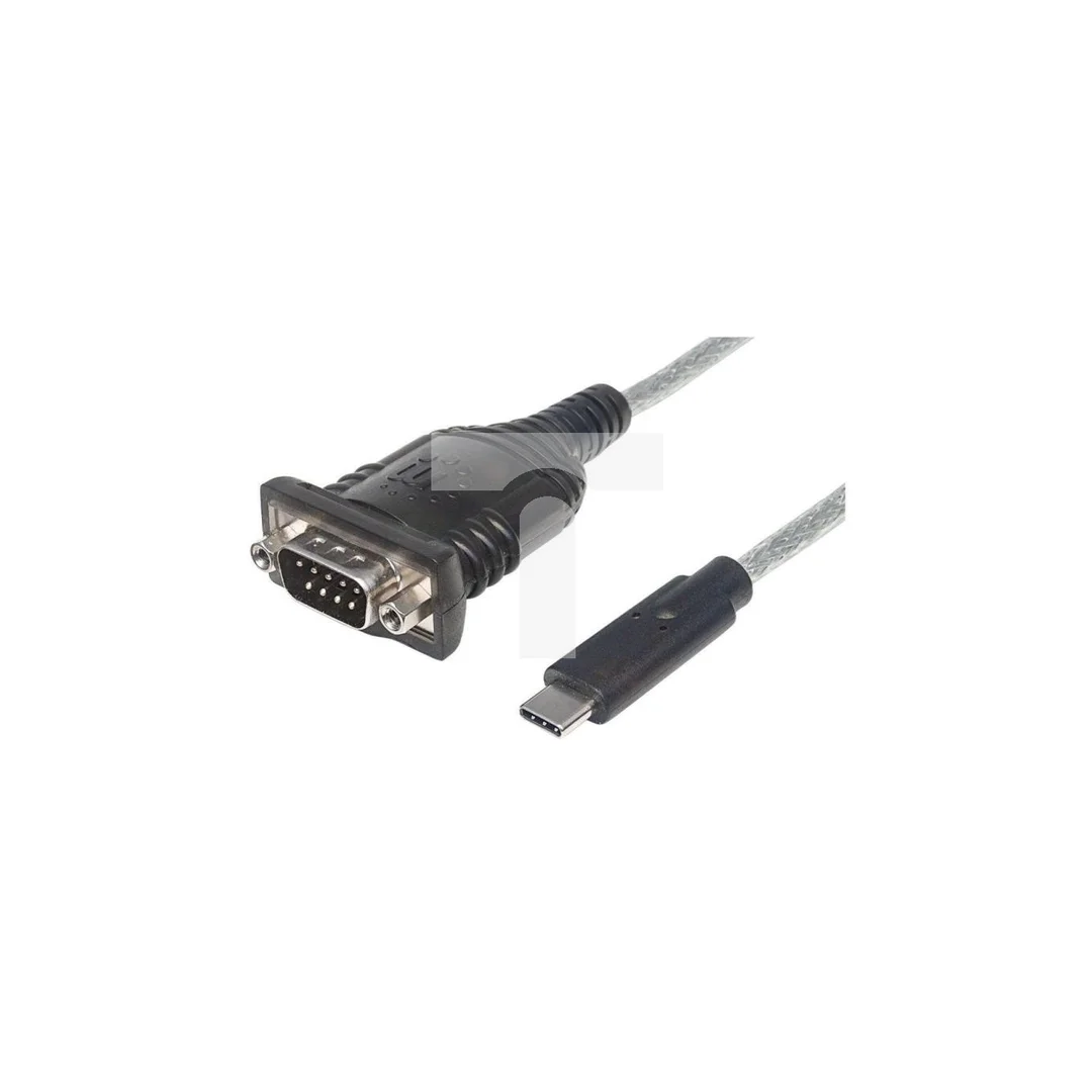 Konwerter Adapter USB-C na RS232/COM/DB9 na Kablu 45cm