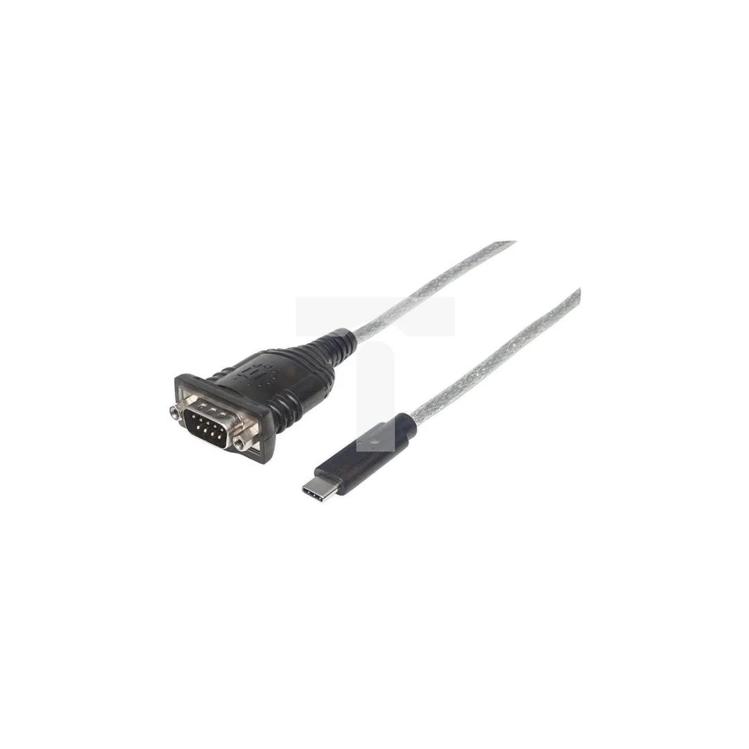 Konwerter Adapter USB-C na RS232/COM/DB9 na Kablu 45cm
