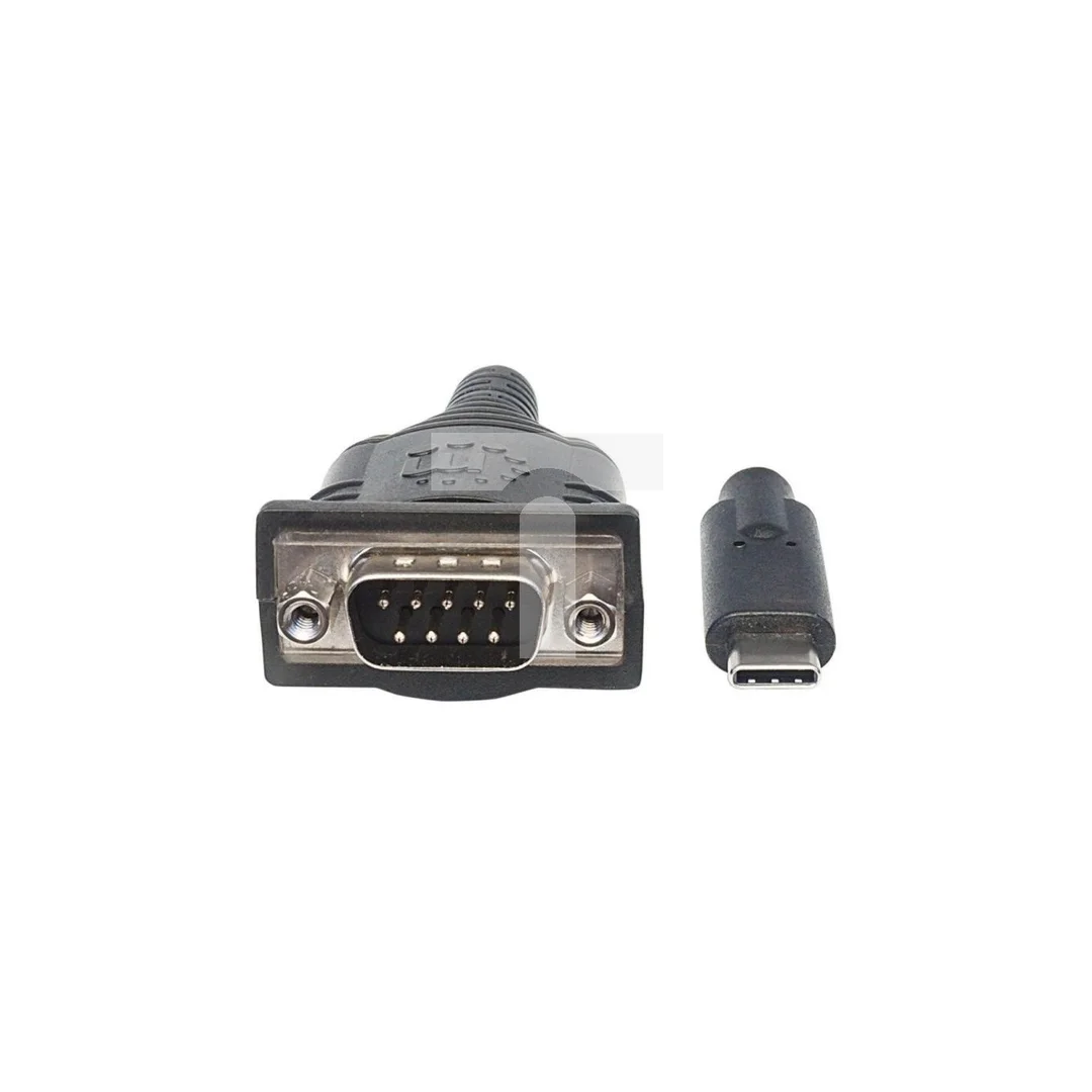 Konwerter Adapter USB-C na RS232/COM/DB9 na Kablu 45cm