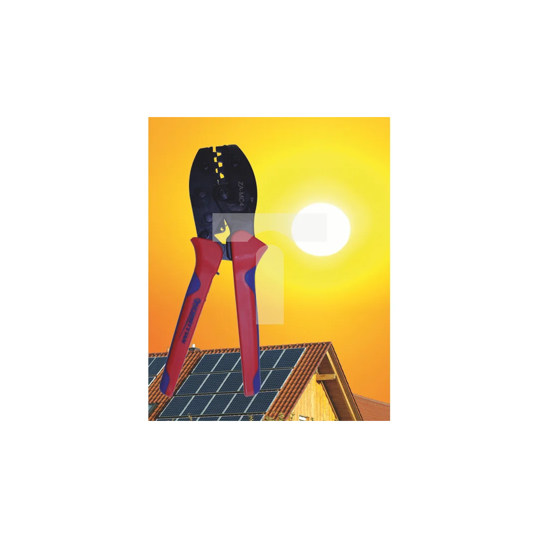 Zaciskarka do złącz złączek MC4 - SOLAR, Zaciskarka do fotowoltaiki ZA-MC4 / ENERGOTYTAN
