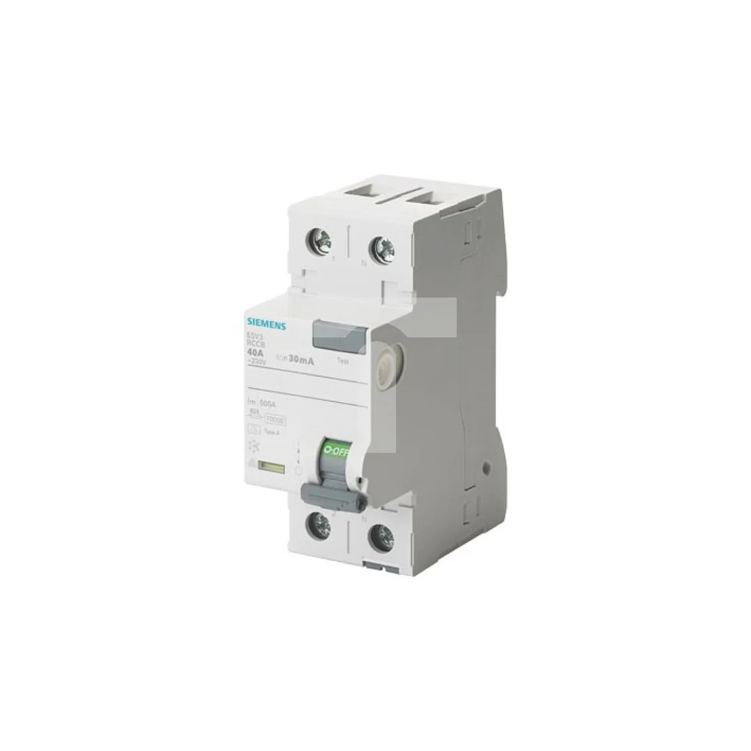 Wyłącznik różnicowoprądowy 2P 25A 30mA 230V typ F 5SV3312-3