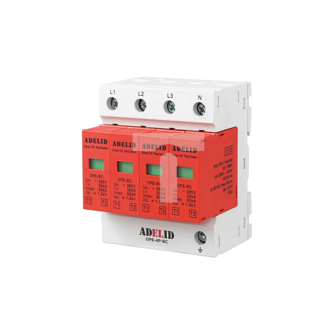Ogranicznik przepięć T1+T2 4P 1,5kV 7kA OPE-4P-B+C