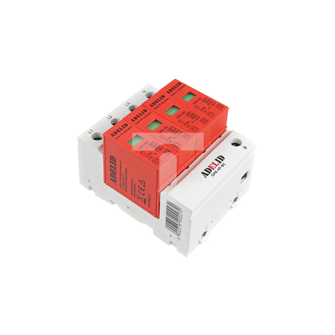 Ogranicznik przepięć T1+T2 4P 1,5kV 7kA OPE-4P-B+C
