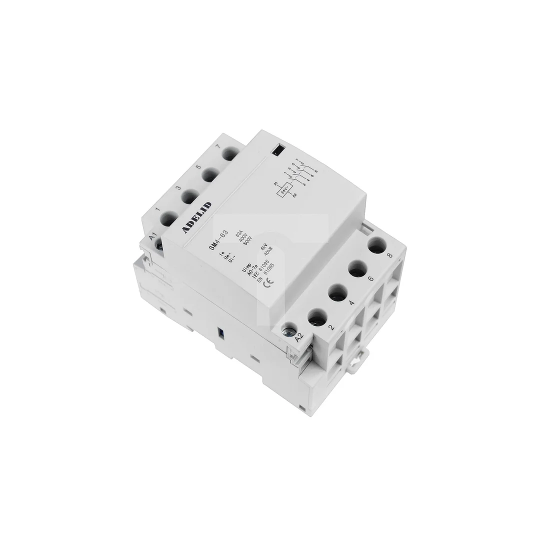 Stycznik modułowy 63A 24V 4xNO SM4 63-40-24V