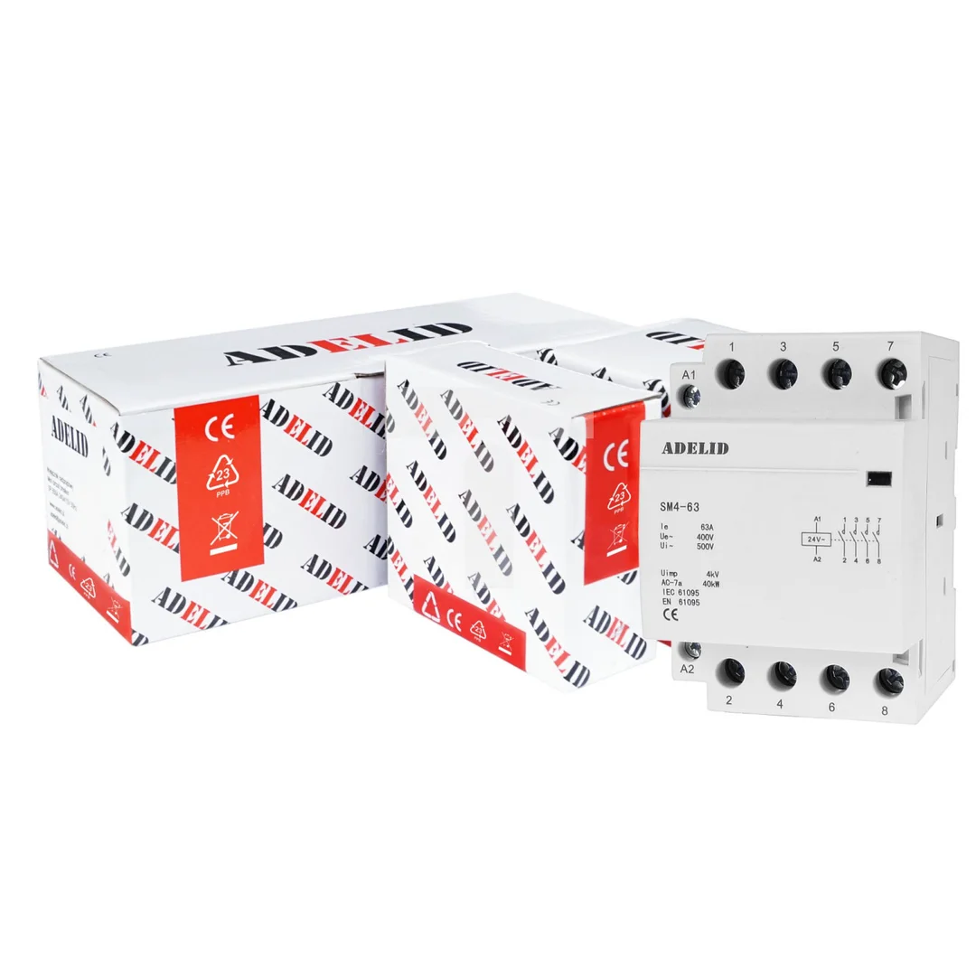 Stycznik modułowy 63A 24V 4xNO SM4 63-40-24V