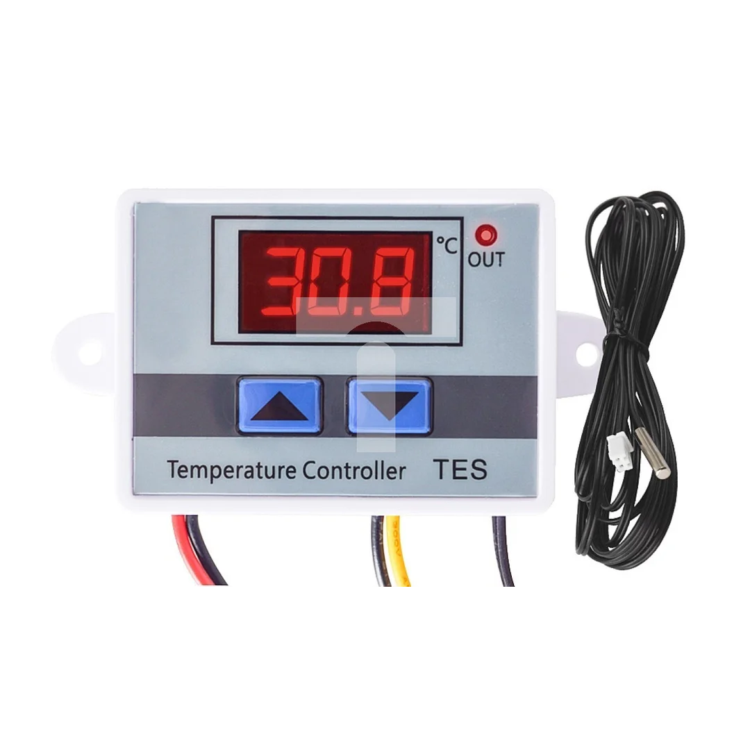 Termostat elektroniczny natynkowy 230V TES230V