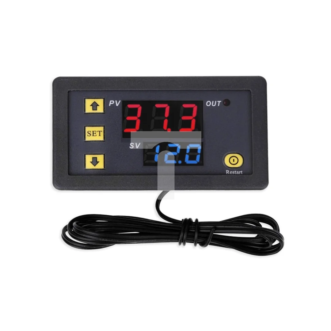 Termostat elektroniczny panelowy 12V DC TP1-12V