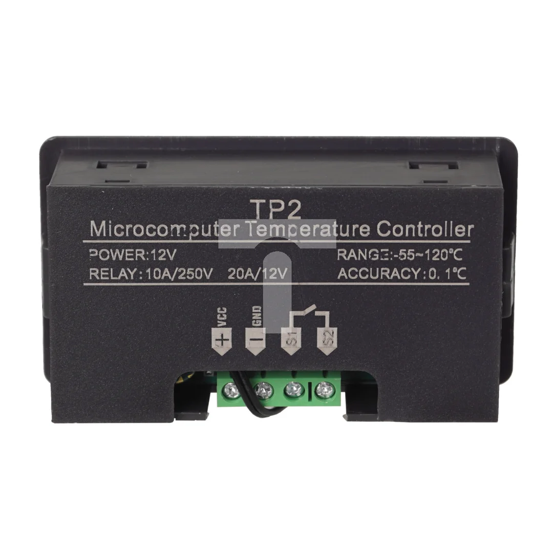 Termostat elektroniczny panelowy 12V DC TP1-12V